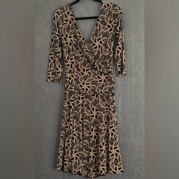 London Times | Dresses | London Times Womens Tan Black Paisley Fit N Flare V Neckine Midi Dress Size 8 | Poshmark London Times | Dresses | London Times Womens Tan Black Paisley Fit N Flare V Neckine Midi Dress Size 8 | Poshmark